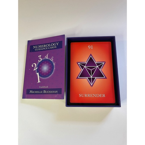 Numerology Guidance Cards Michelle Buchanan 44-Card Deck & Guidebook - Picture 4 of 4